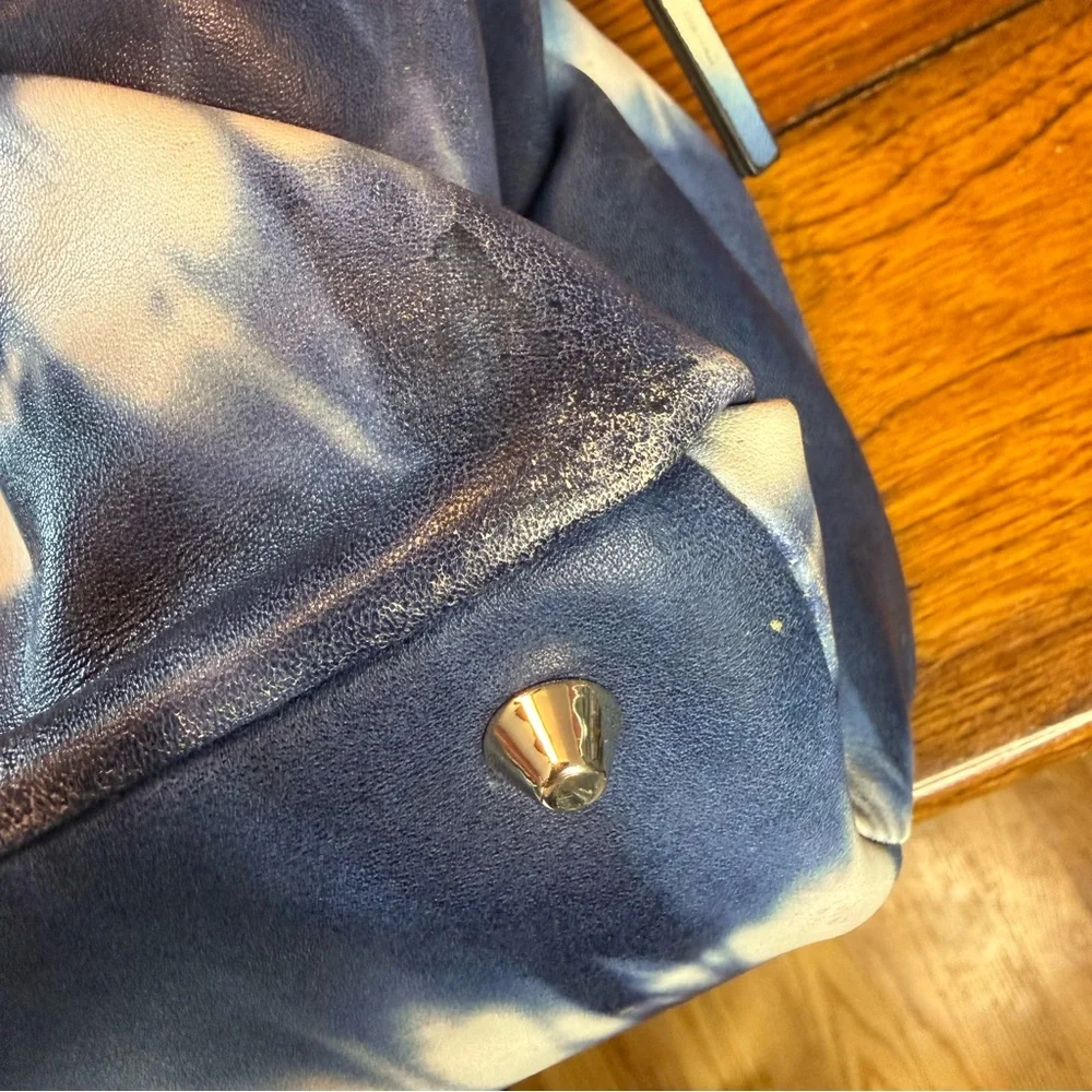 Vince Camuto Tania tie dye slouchy tote.